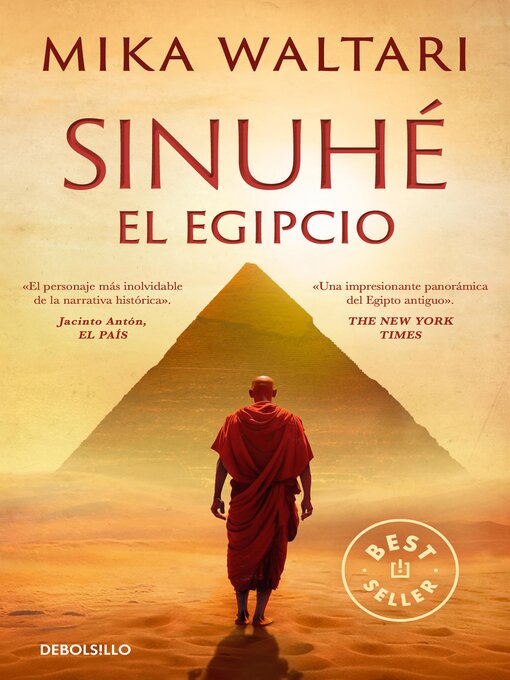 Cover image for Sinuhé, el egipcio